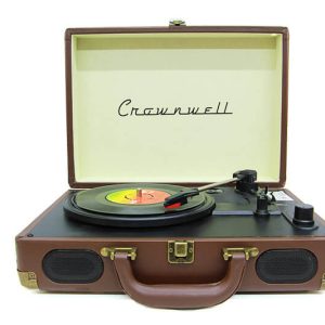 Pikap Çantalı Crownwell Önden Hoparlörlü Kahverengi